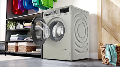 Bosch 10kg Frontloader Washing Machine Serie 4 - Silver Inox (Wga2540xza)