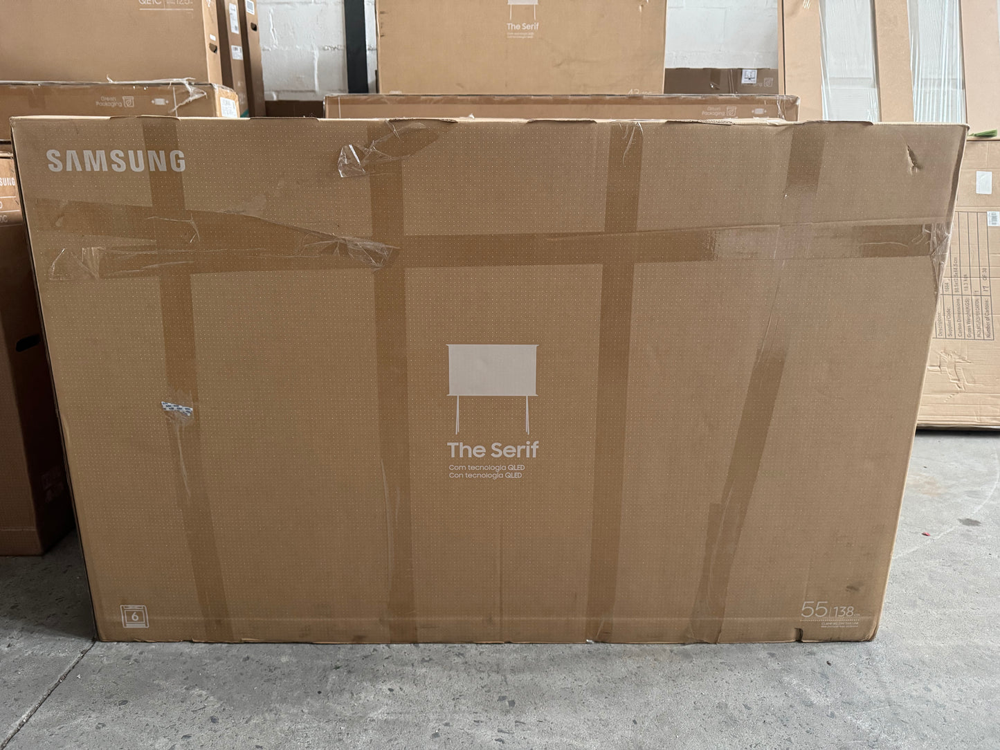 Samsung 55" 4K Lifestyle The Serif TV (QA55LS01)