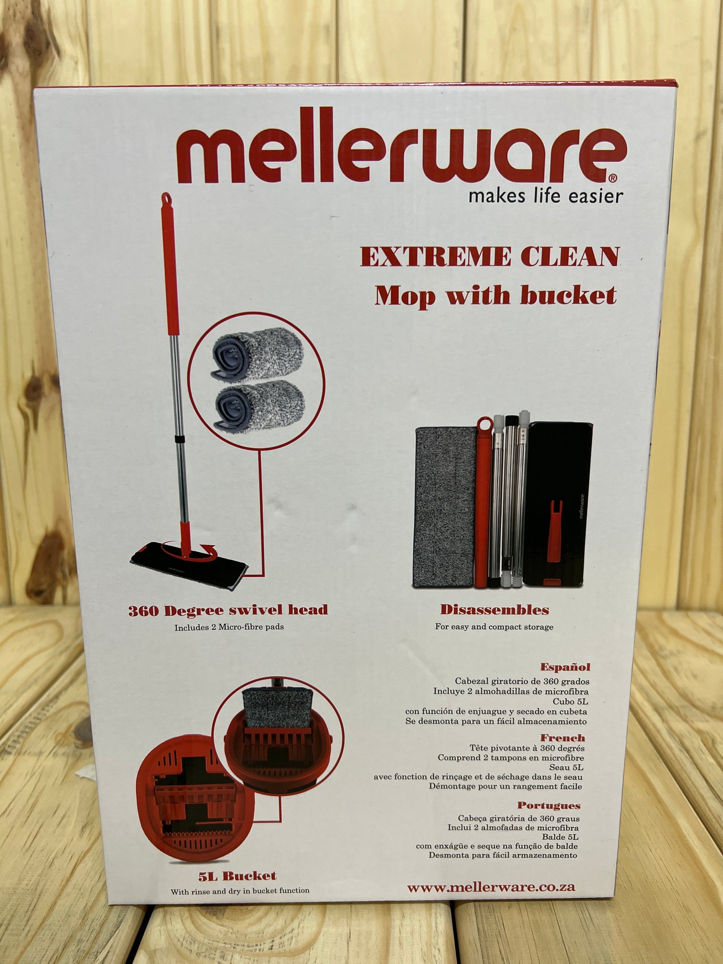 Mellerware Extreme Clean Mop and Bucket