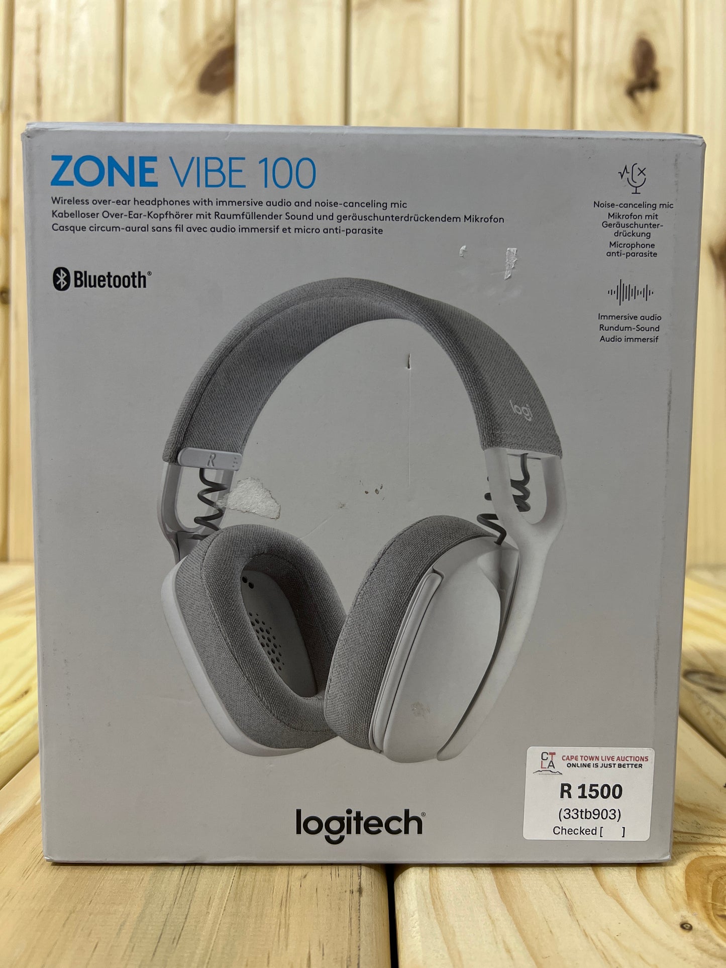 Logitech Zone Vibe 100 - Off White