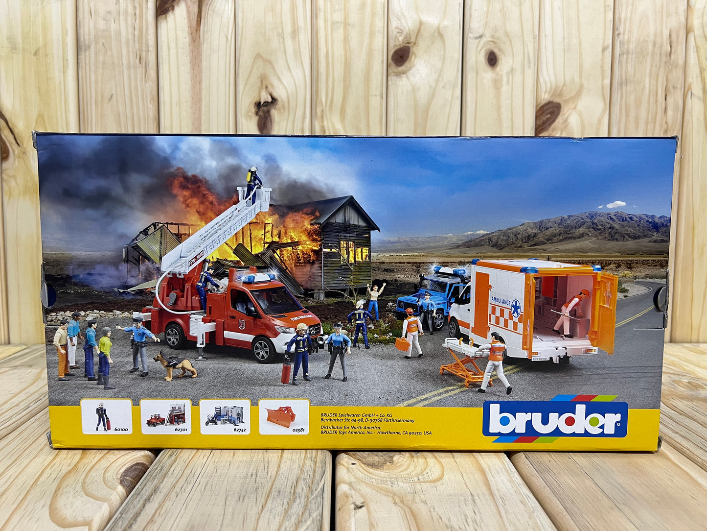 Bruder Mercedes-Benz Sprinter Fire Engine with Light Sound Module