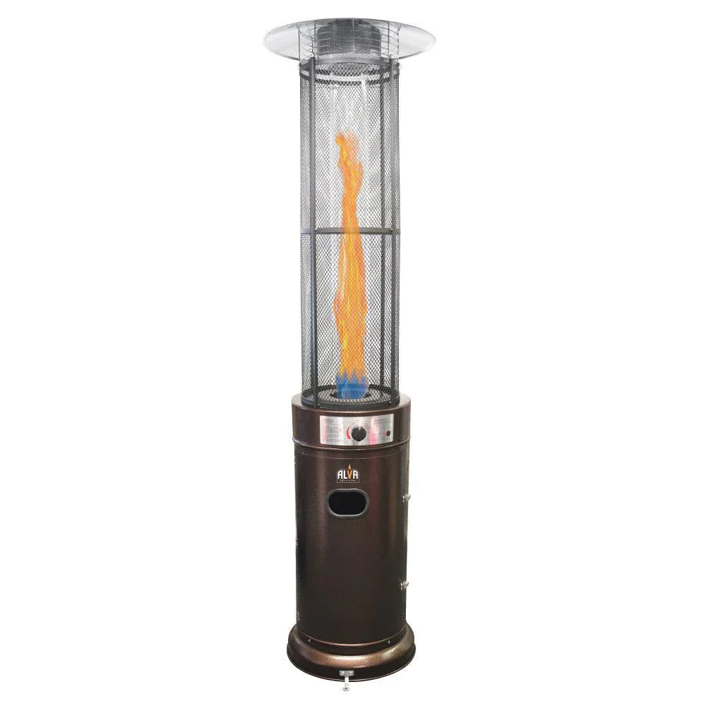 Alva Circular Patio Heater with Glass Tube