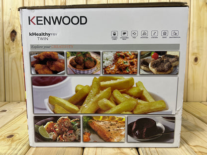 Kenwood - 8L kHealthy Max Crisp Dual Air Fryer - HFM75.000MB