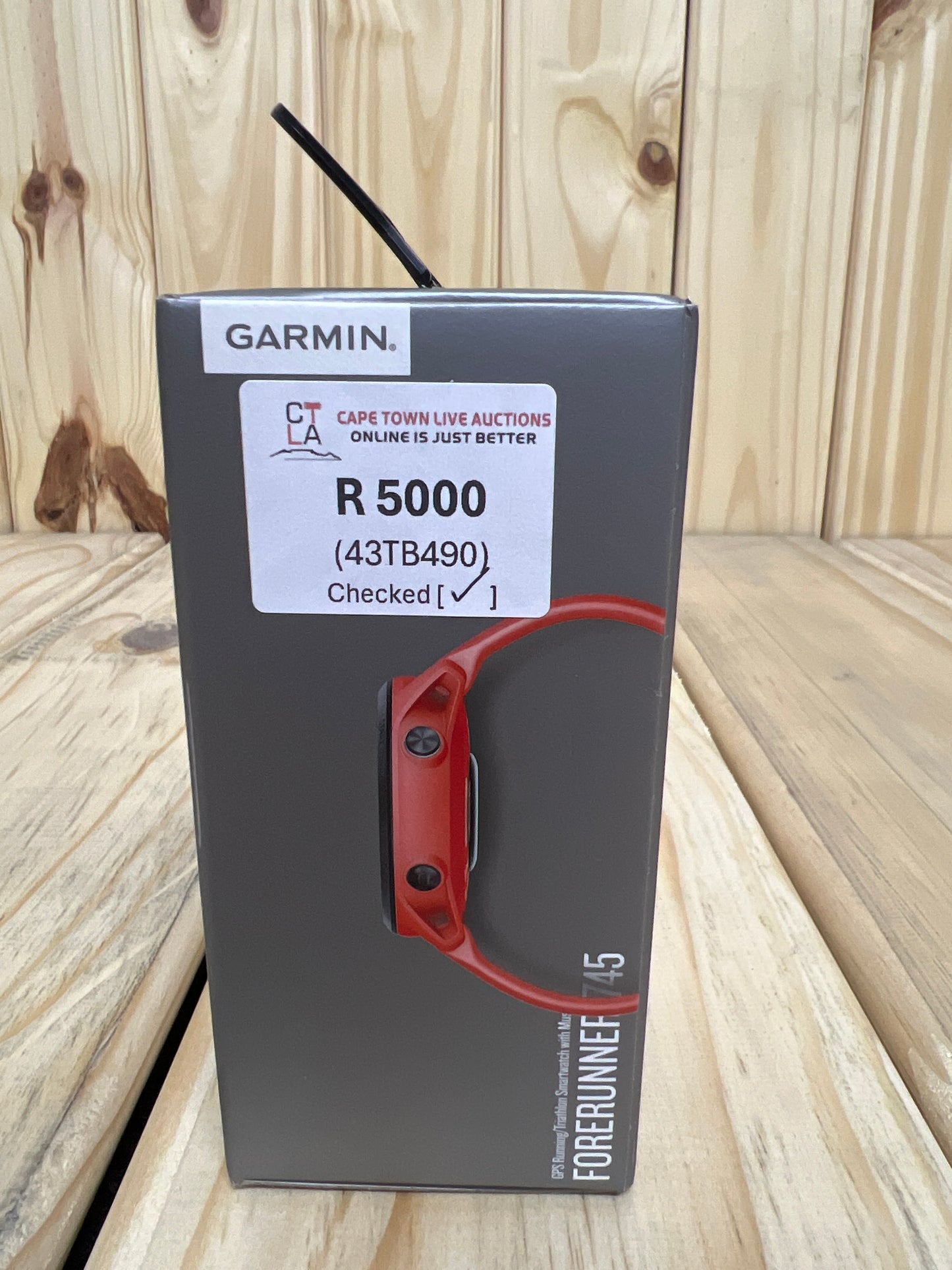 Garmin Forerunner 745 - Magma Red