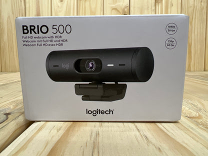 Logitech Brio 500 Full HD Webcam - Graphite