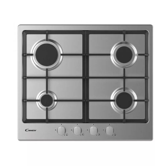 Candy 60cm Gas Built in Hob - Inox (CPG64SGX LPG)