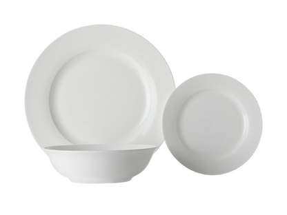 Maxwell Williams White Basics Rim Dinner Set - Set Of 12