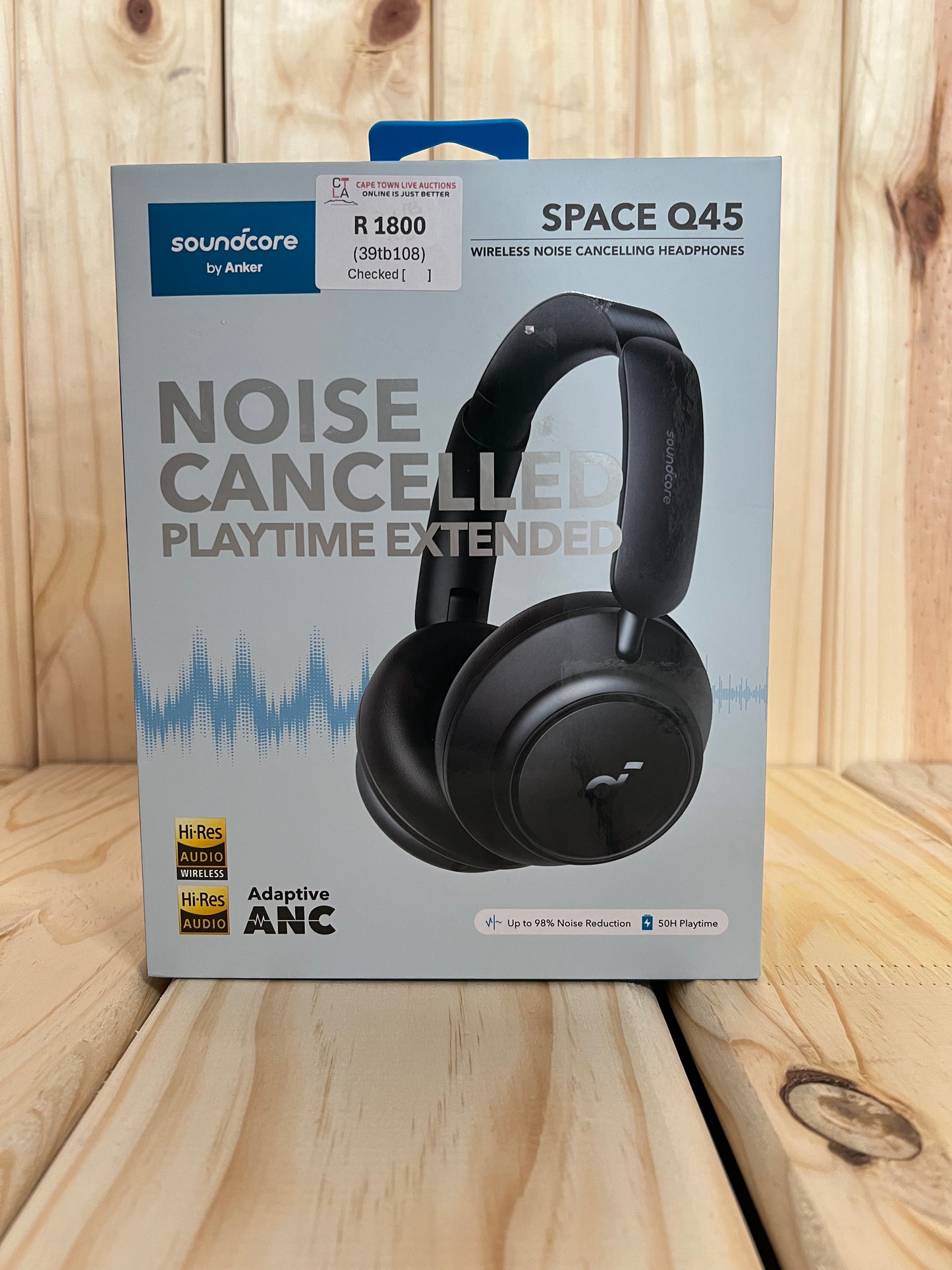 Soundcore by Anker Space Q45 Adaptive Noise Cancelling Headphones - Black