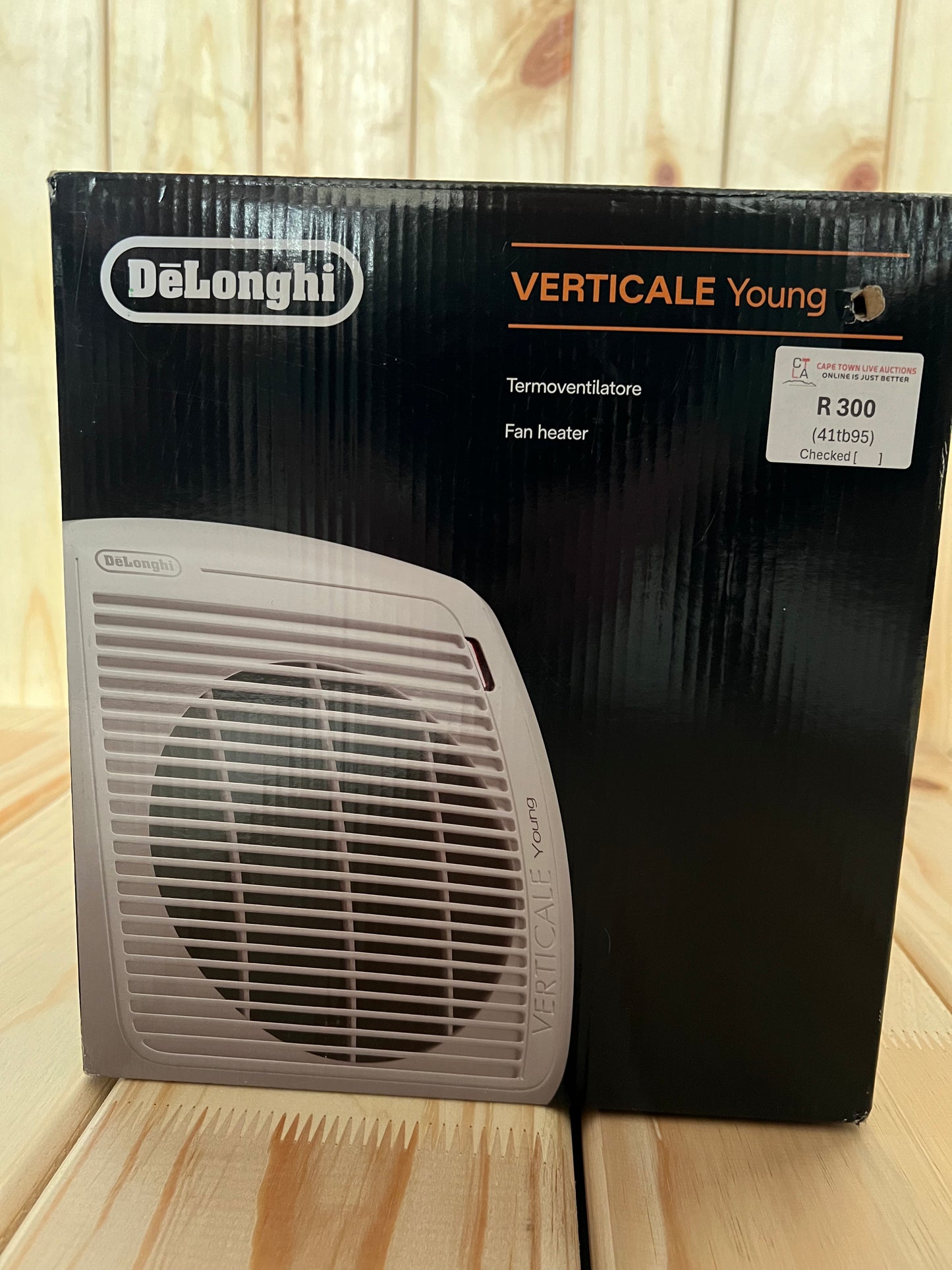 Delonghi Compact Fan Heater 2000W (Hvy1020Ex)