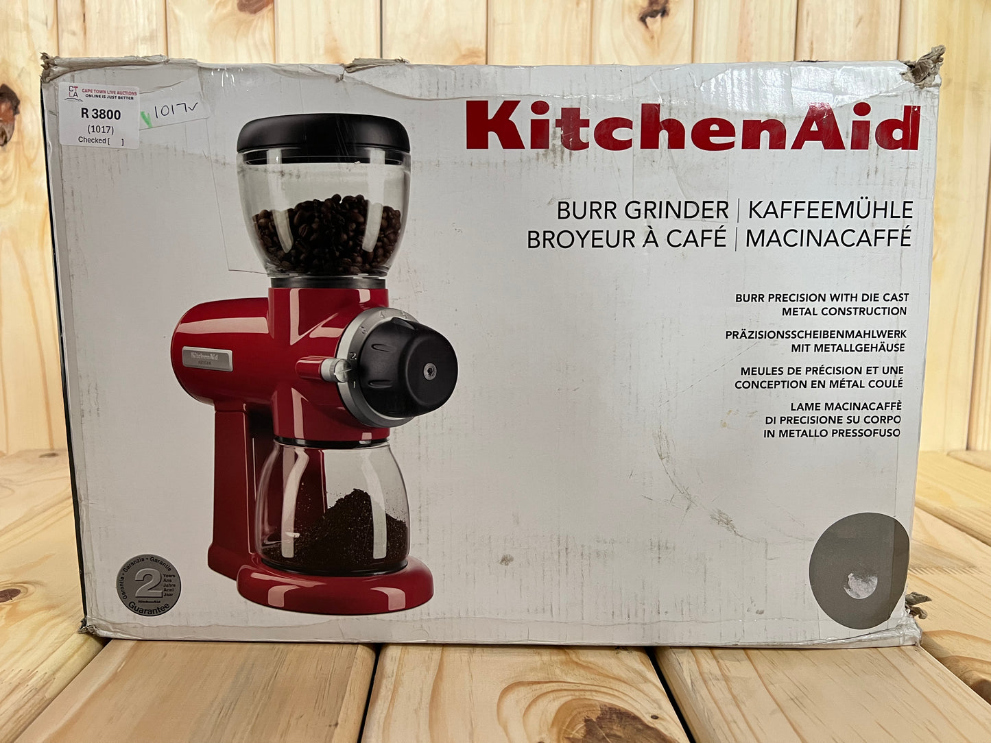 Kitchenaid Burr Grinder - Grey