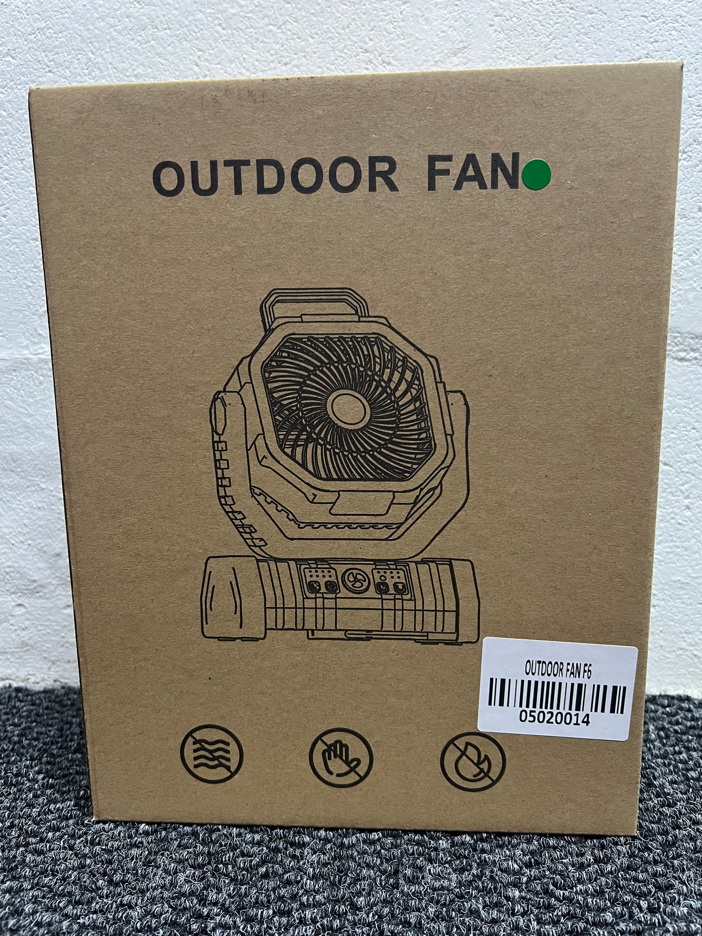 Outdoor Fan - Green