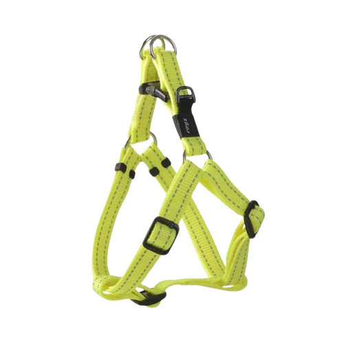 Rogz Utility 20mm Step-in Harness Yellow Adjusts from 53-76cm