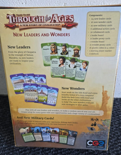 Through the Ages: Expansion New Leaders Wonders