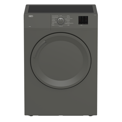 Defy 8kg Air Vented Tumble Dryer Manhattan Grey DTD317