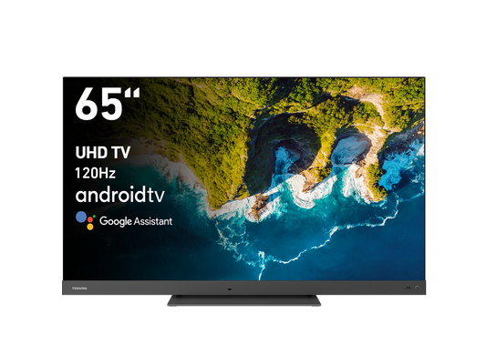 Toshiba 65" UHD Android Smart LED TV with Dolby Atmos & Quantum Dot (65z770kn)