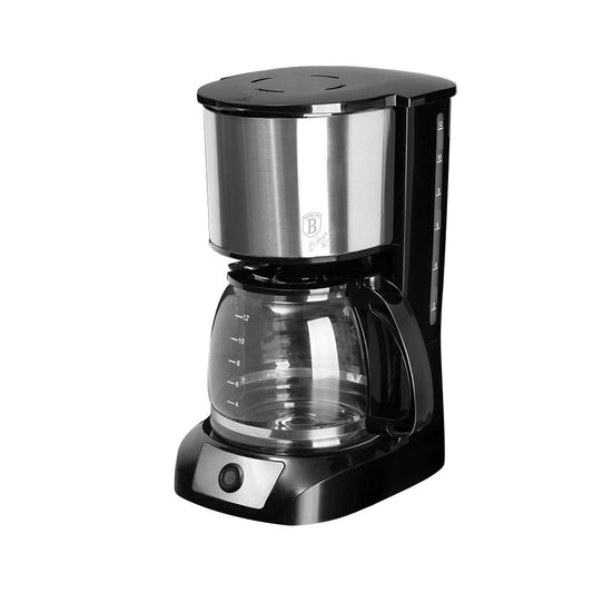 Berlinger Haus 1.5L Electric Coffee Maker - Silver