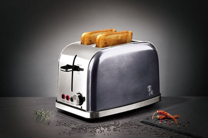 Berlinger Haus 2 Slice Stainless Steel Toaster - Carbon Pro