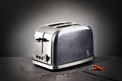 Berlinger Haus 2 Slice Stainless Steel Toaster - Carbon Pro