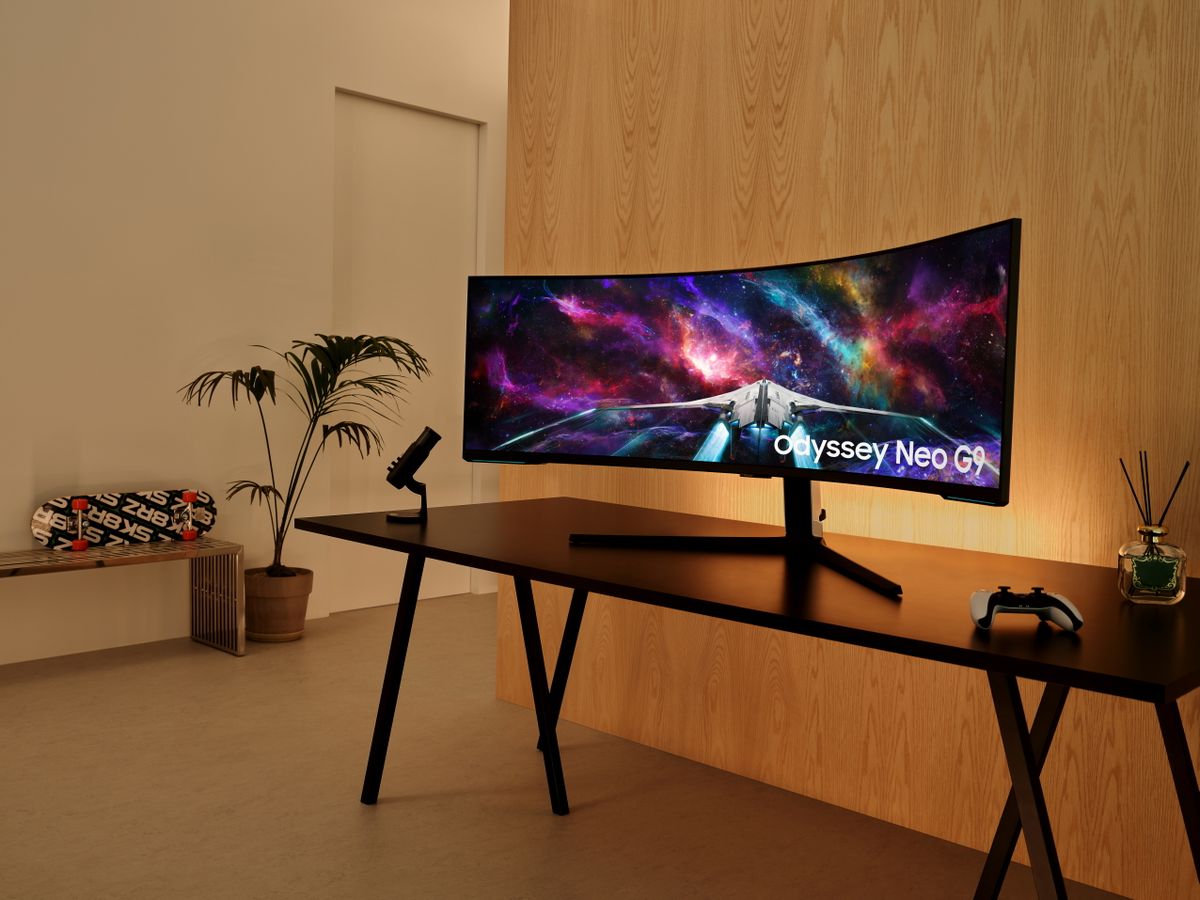 Samsung 57 Odyssey Neo G9 1ms Response 240Hz Refresh Dual UHD Gaming