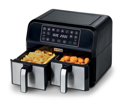 Kenwood - 8L kHealthy Max Crisp Dual Air Fryer - HFM75.000MB