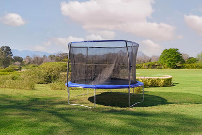 TruJump 12FT Trampoline With 6 Pole Enclosure