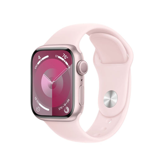 Apple Watch Series 9 GPS Aluminium Case with Sport Band (41mm) - S/M - Light Pink