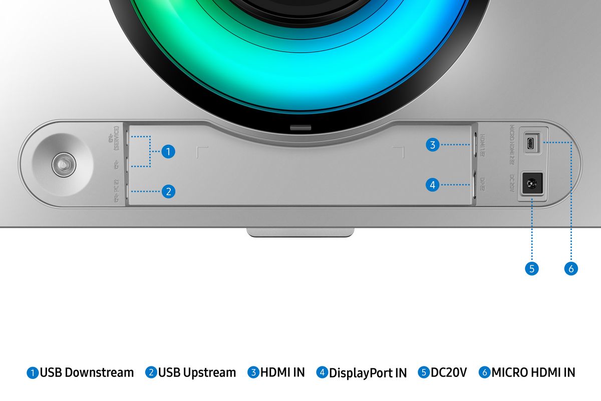 Samsung 49 G934S Odyssey Dual QHD 0.03ms Response 240Hz Gaming Monitor (LS49CG934SAXXA)